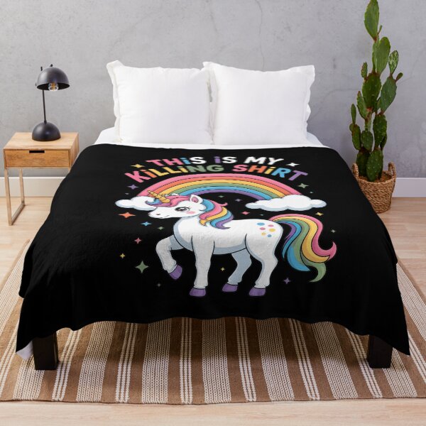 Item preview, Unicorns Rainbow Killing Shirt Cute Glitter designed and sold by REETALOX.