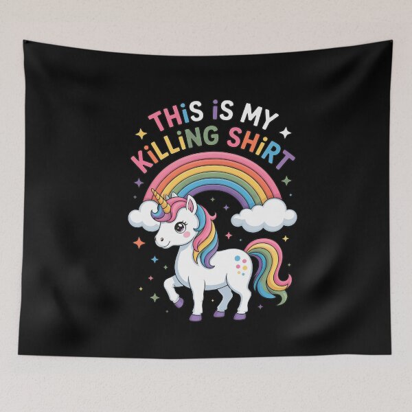 Item preview, Unicorns Rainbow Killing Shirt Cute Glitter designed and sold by REETALOX.
