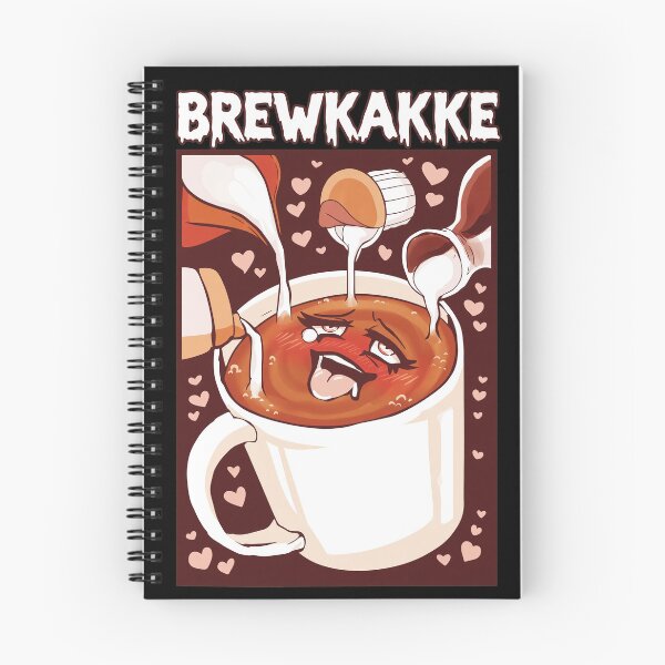 Item preview, Brewkakke Coffee Face Anime Inspired Beverage Art designed and sold by RustyThiel.