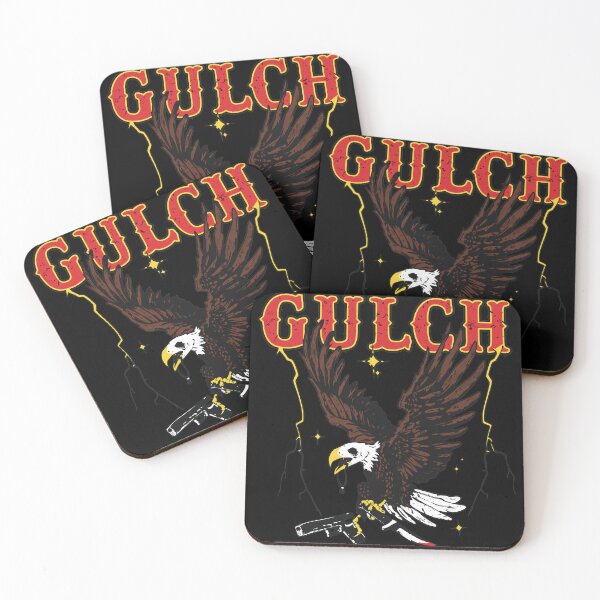 Item preview, GULCH Eagle Gun Knife Lightning Design designed and sold by RustyThiel.