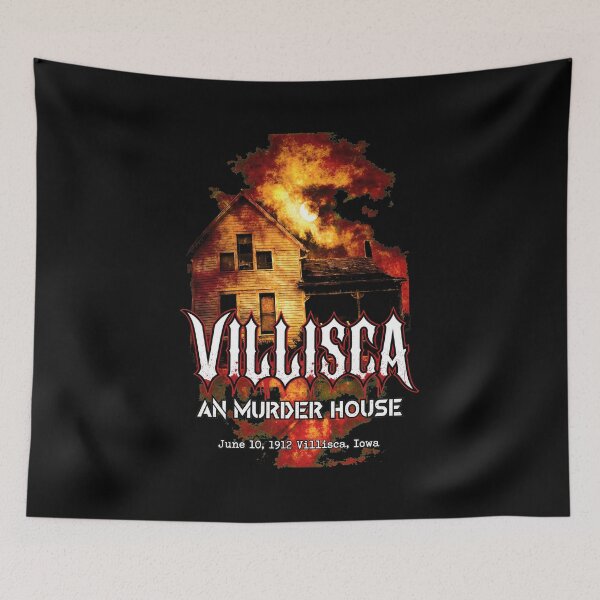 Item preview, Villisca Axe Murder House Vintage Horror Art designed and sold by RustyThiel.