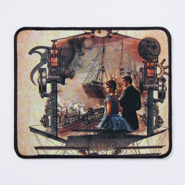 Item preview, Vintage Steampunk Couple designed and sold by colliophoto.