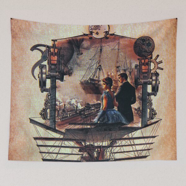 Item preview, Vintage Steampunk Couple designed and sold by colliophoto.