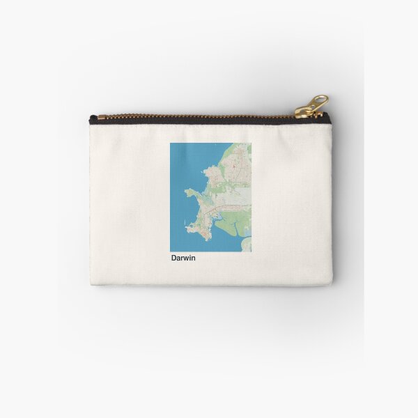 Item preview, Darwin Minimalistic Map Art designed and sold by MapsNerd.