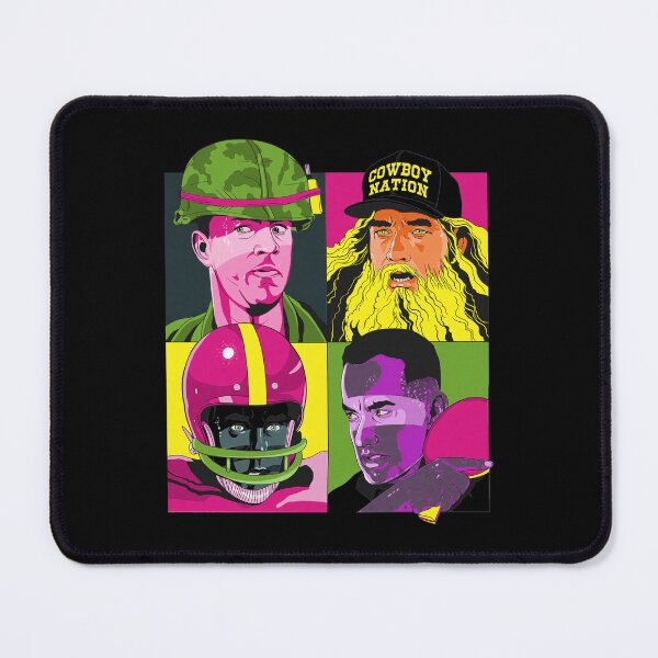 Item preview, Pop Art Quadrant Movie Characters Collage designed and sold by RustyThiel.