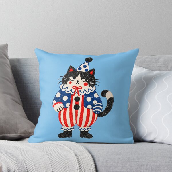 Item preview, Clown Cat. Clowncore. designed and sold by CoCoArt-Ua.