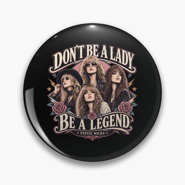 Item preview, Don't Be A Lady Be A Legend Stevie Nicks Retro Style designed and sold by bravelifes.