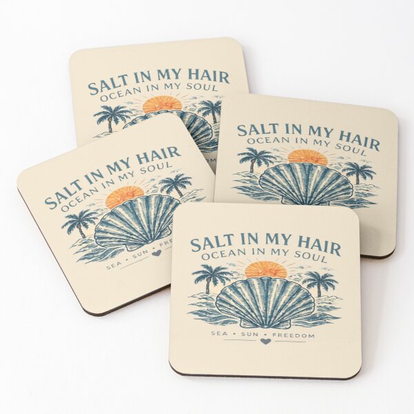 Item preview, Salt in My Hair – Ocean in My Soul designed and sold by FABIOLA1970.