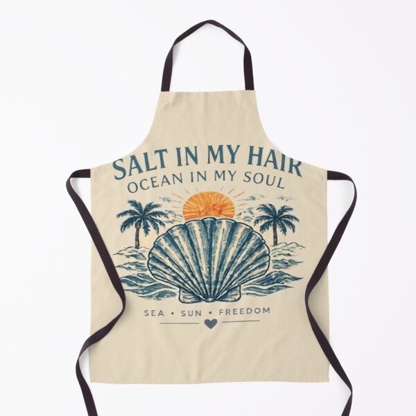 Item preview, Salt in My Hair – Ocean in My Soul designed and sold by FABIOLA1970.
