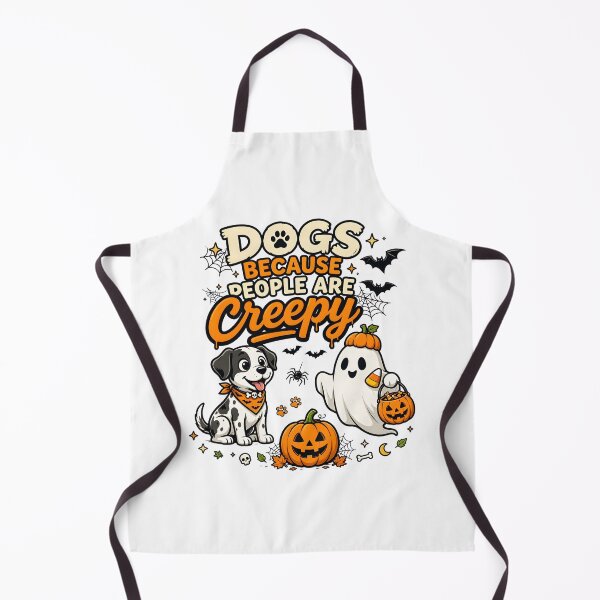 Item preview, Dogs Because People Are Creepy Halloween Design designed and sold by Dmo3HarkoArt.
