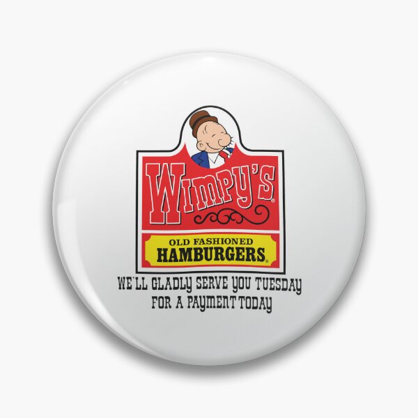 Artikelvorschau, Wimpy's Old Fashioned Hamburgers Retro-Logo entworfen und verkauft von RustyThiel.