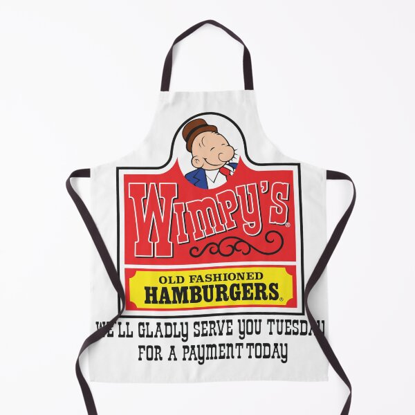 Item preview, Wimpy's Old Fashioned Hamburgers Retro Logo designed and sold by RustyThiel.