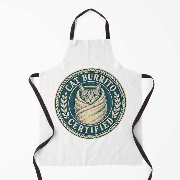 Item preview, Cat Burrito Certified Vet Tech Badge designed and sold by BoosterShop.