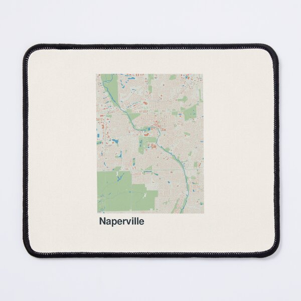 Item preview, Naperville Minimalistic Map Art designed and sold by MapsNerd.