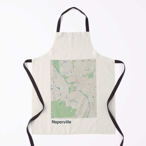 Item preview, Naperville Minimalistic Map Art designed and sold by MapsNerd.