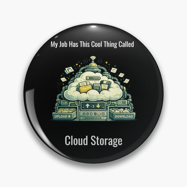 Item preview, Funny IT Shirt - Cloud Storage Tech Office Humor Gift designed and sold by SillentDesign.