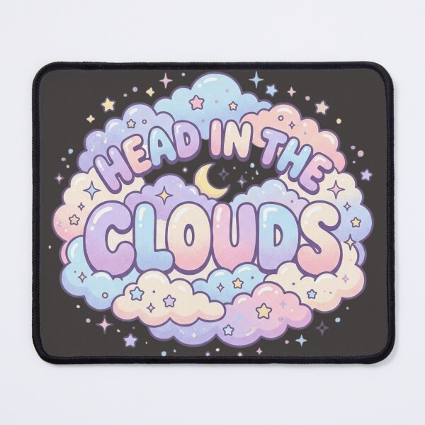 Item preview, Head in the Clouds Dreamy Y2K Pastel Aesthetic designed and sold by RajDeals.