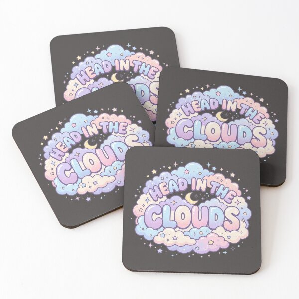 Item preview, Head in the Clouds Dreamy Y2K Pastel Aesthetic designed and sold by RajDeals.