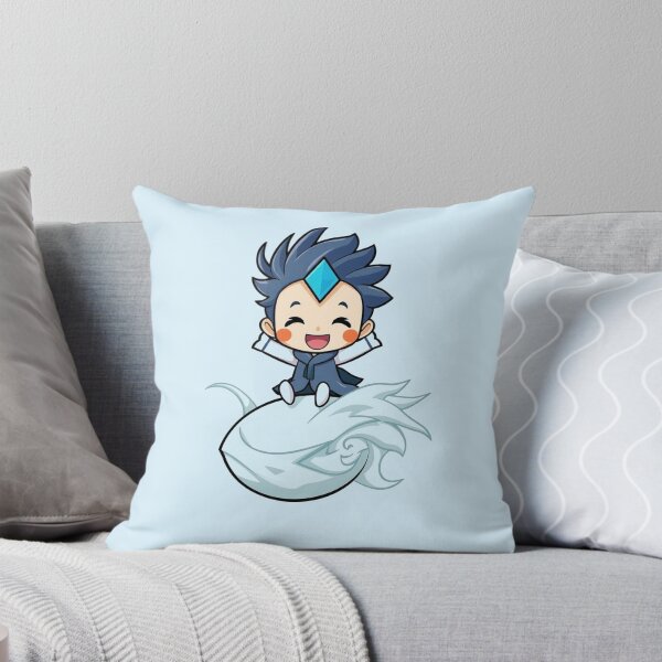 Item preview, Avatar Airbender Cute Chibi Water Bender Wave Riding Art designed and sold by Fine-Arts-Lab.