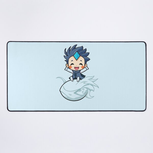 Item preview, Avatar Airbender Cute Chibi Water Bender Wave Riding Art designed and sold by Fine-Arts-Lab.