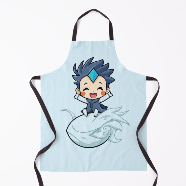 Item preview, Avatar Airbender Cute Chibi Water Bender Wave Riding Art designed and sold by Fine-Arts-Lab.
