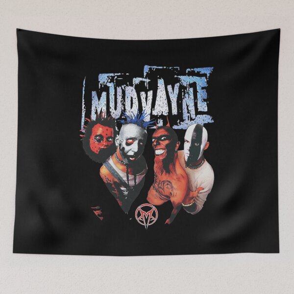 Item preview, MUDVAYNE Band Logo Face Paint Grunge Rock designed and sold by RustyThiel.