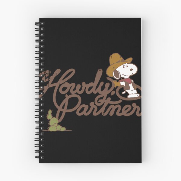 Item preview, Snoopy Cowboy Howdy Partner designed and sold by BadManShop.