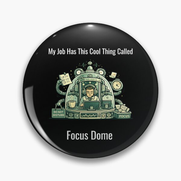 Item preview, Office Humor Shirt - Focus Dome Productivity Coworker Gift designed and sold by SillentDesign.