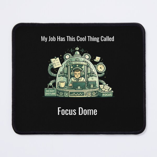 Item preview, Office Humor Shirt - Focus Dome Productivity Coworker Gift designed and sold by SillentDesign.