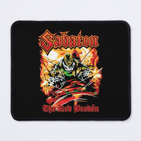 Item preview, Sabaton The Red Baron Flame warrior illustration designed and sold by RustyThiel.