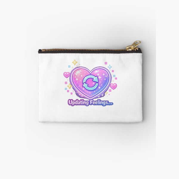 Item preview, Updating Feelings – Pastel Kawaii Heart Digital Art designed and sold by Sommium .