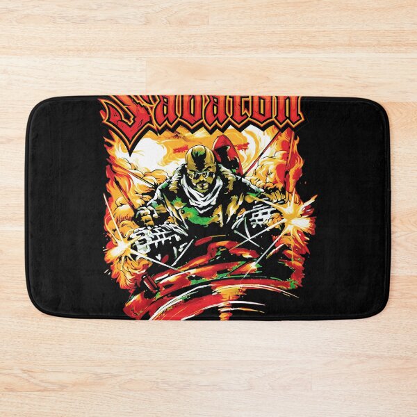 Item preview, Sabaton The Red Baron Flame warrior illustration designed and sold by RustyThiel.