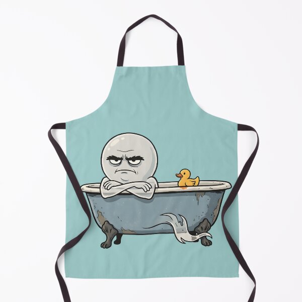 Item preview, Grumpy Ghost Taking a Bath designed and sold by PreeCha Art & Co..