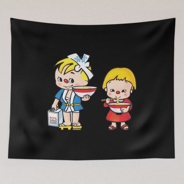 Item preview, Cute Cheerful Noodles Kids Art designed and sold by RustyThiel.