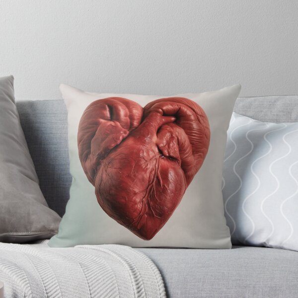 Item preview, Heart-Shaped Heart – Anatomical Heart Love & Medical Anatomy Art designed and sold by WordPlayStudio.