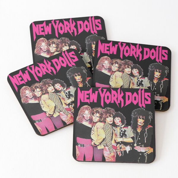 Item preview, New York Dolls Retro Band Illustration designed and sold by RustyThiel.