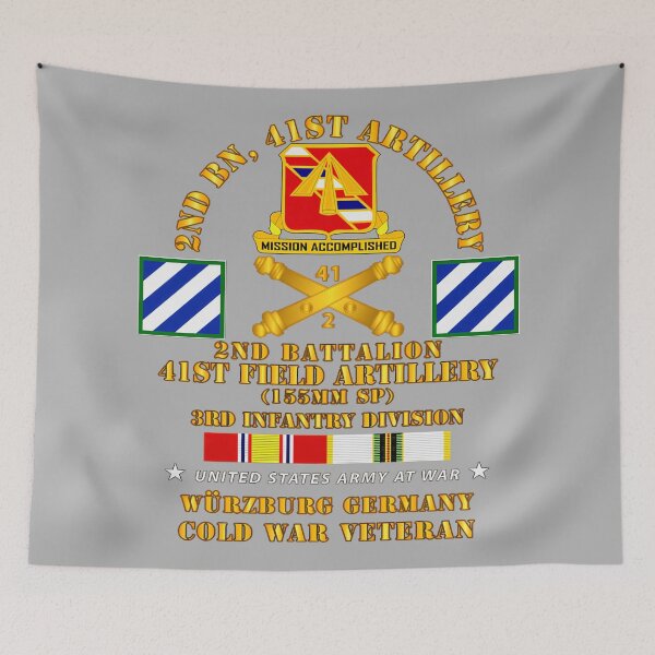 Item preview, 2Nd Bn 41St Artillery - 3Rd Inf Div designed and sold by NameeraQuizon.