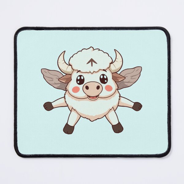 Item preview, Avatar Airbender Cute Chibi Flying Sky Bison Art designed and sold by Fine-Arts-Lab.