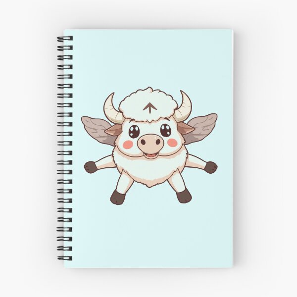 Item preview, Avatar Airbender Cute Chibi Flying Sky Bison Art designed and sold by Fine-Arts-Lab.