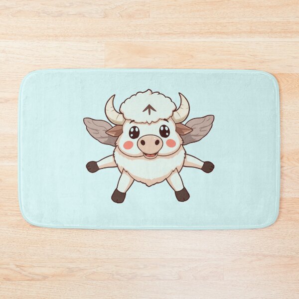 Item preview, Avatar Airbender Cute Chibi Flying Sky Bison Art designed and sold by Fine-Arts-Lab.