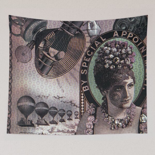 Item preview, Victorian Aviatrix Steampunk Collage designed and sold by colliophoto.