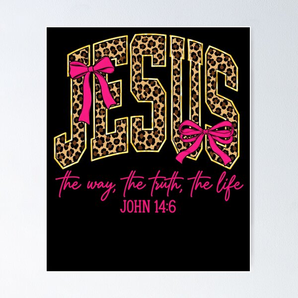 Item preview, Leopard Jesus The Way The Truth The Life designed and sold by chizuneart.