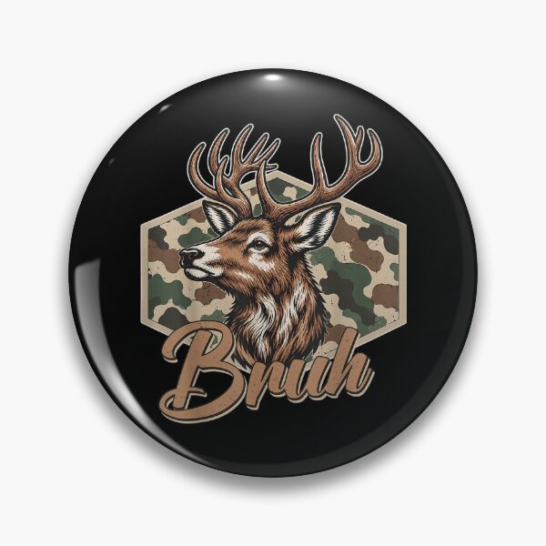 Artikelvorschau, Bruh Deer Funny Deer Hunting Camo Youth Teens Kids Slang entworfen und verkauft von JaredDeShop.