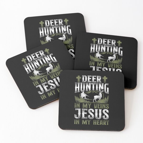 Artikelvorschau, Buck Deer Hunting Hunter Jesus Faith Vintage Deer Hunting In entworfen und verkauft von JaredDeShop.