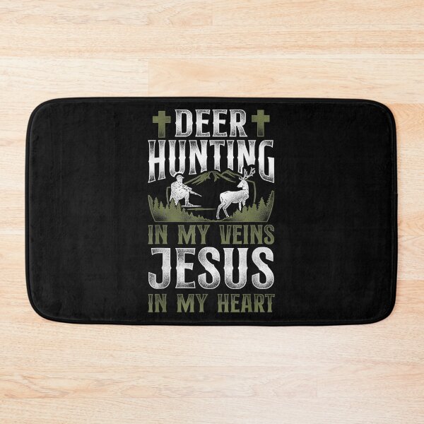 Item preview, Buck Deer Hunting Hunter Jesus Faith Vintage Deer Hunting In designed and sold by JaredDeShop.