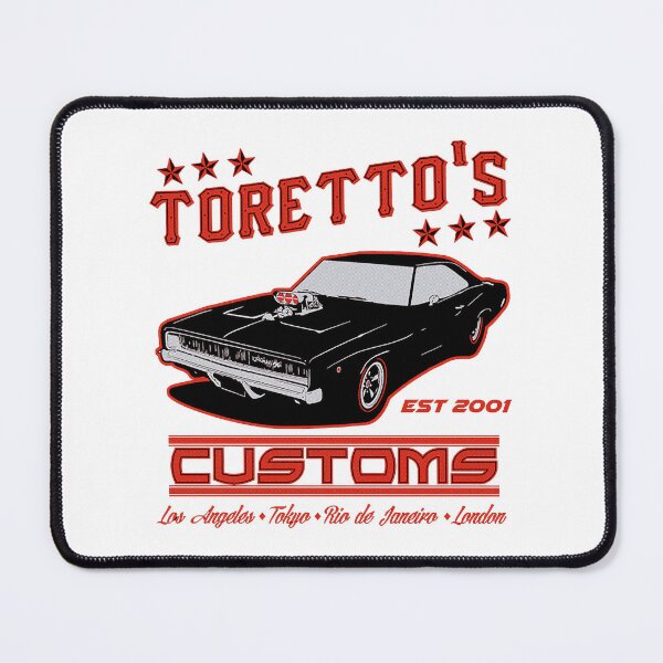 Item preview, Toretto's Customs Muscle Car Los Angeles Tokyo Art designed and sold by mantanterindah.