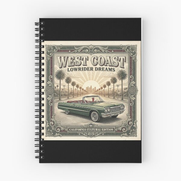 Item preview, West Coast Lowrider Dreams – Vintage California Banknote Art designed and sold by PLUSHIWORLDtm.