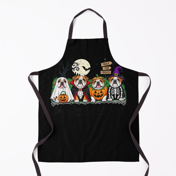 Item preview, Bulldogs Because People are Creepy Halloween Dogs Costume Retro Gift Men Women designed and sold by WillLara5Deut.