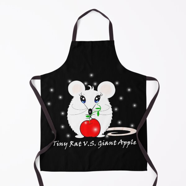 Item preview, Tiny Rat ( mouse) V.S. Giant Apple designed and sold by Shirley cute art .