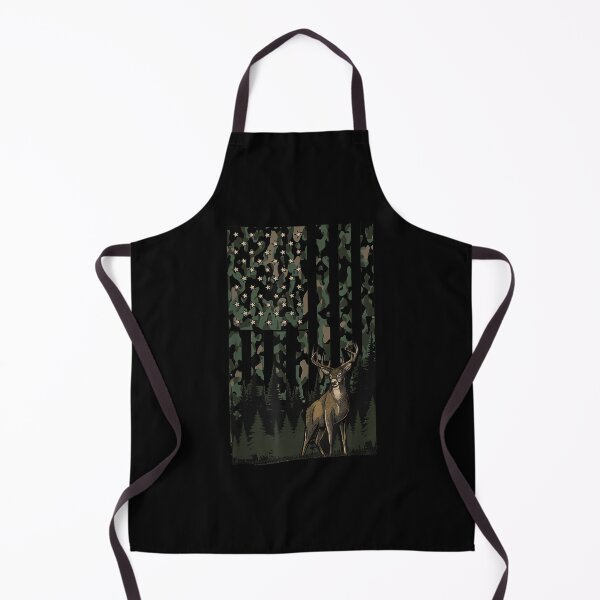 Item preview, Camo Deer American Flag Graphic Hunting Gifts Men Dad Boys designed and sold by JaredDeShop.